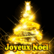 Sapin scintillant "Joyeux No�l"