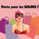 "Pare pour les soldes!"