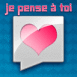 Icne "je pense  toi"