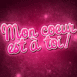 "Mon coeur est  toi!" galaxie rose