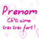 Ch'ti aime tr�s tr�s fort