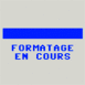 Formatage en cours