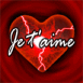 Coeur lectrique "Je t'aime"