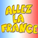 Allez la France! Avec ballons