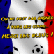 France: "Merci les bleus!"