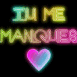 "Tu me manques" coeur non multicolore