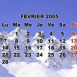 Calendrier Montagne Fvrier