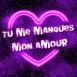 Coeur galactique "Tu me manques"